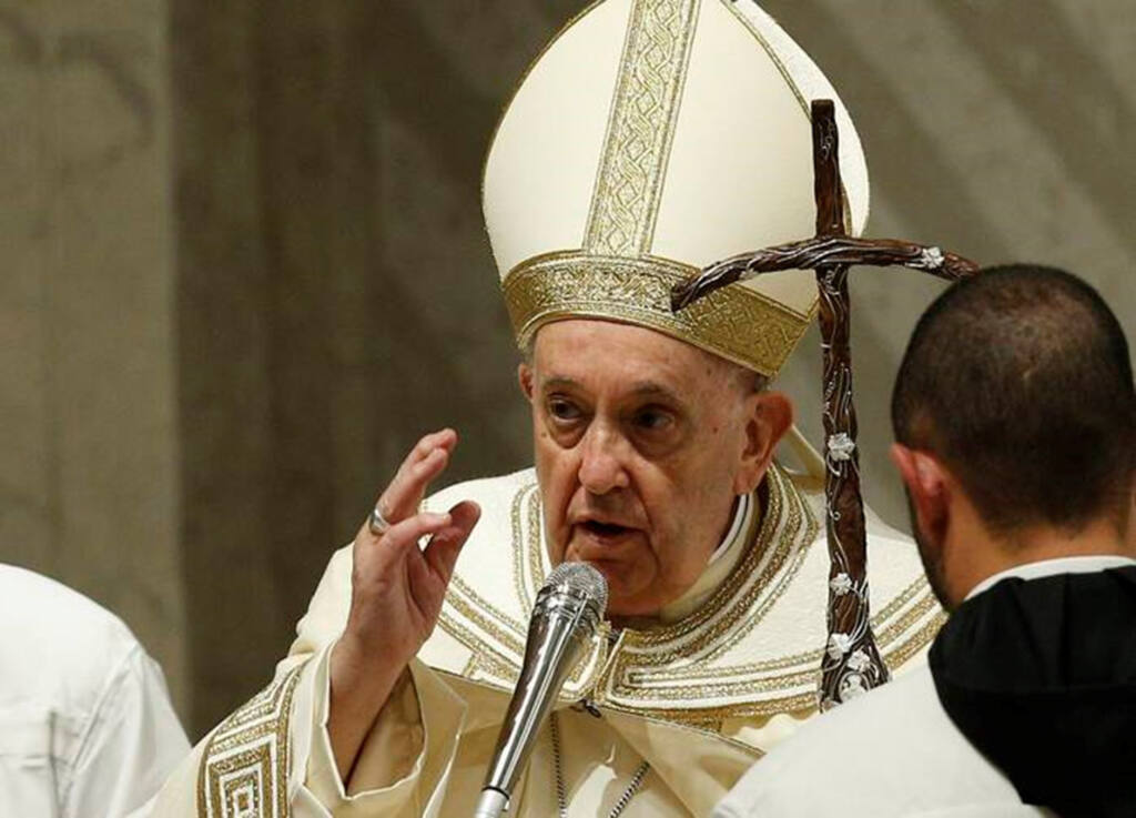 Папа Римский Франциск в декабре 2022 года